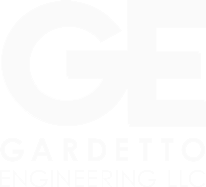 Gardetto Engineering Logo White